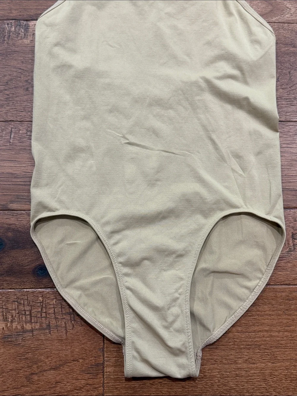 Stelle Girls Nude Camisole Leotard Adjustable Straps - Size L